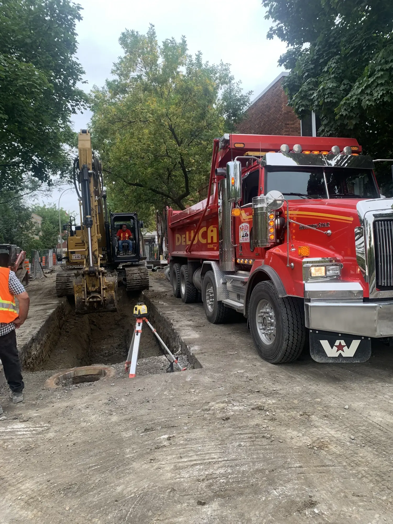 Travaux civils installation souterraine